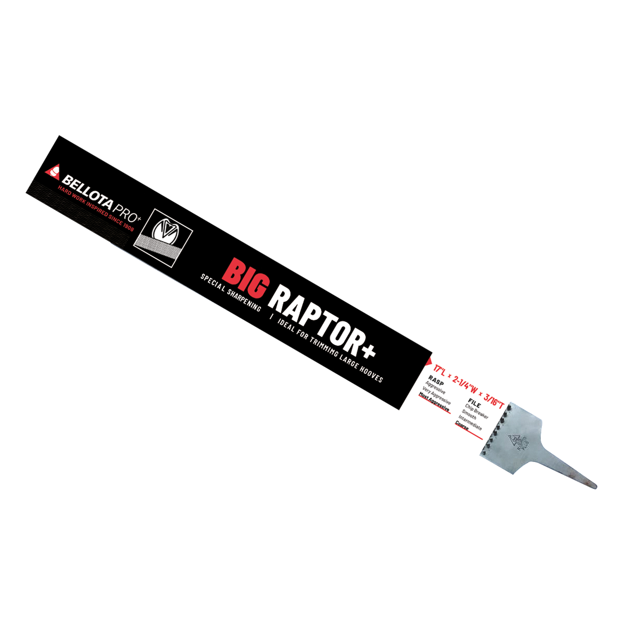 Raspa de herrador Big Raptor + Pro / RFA411PA