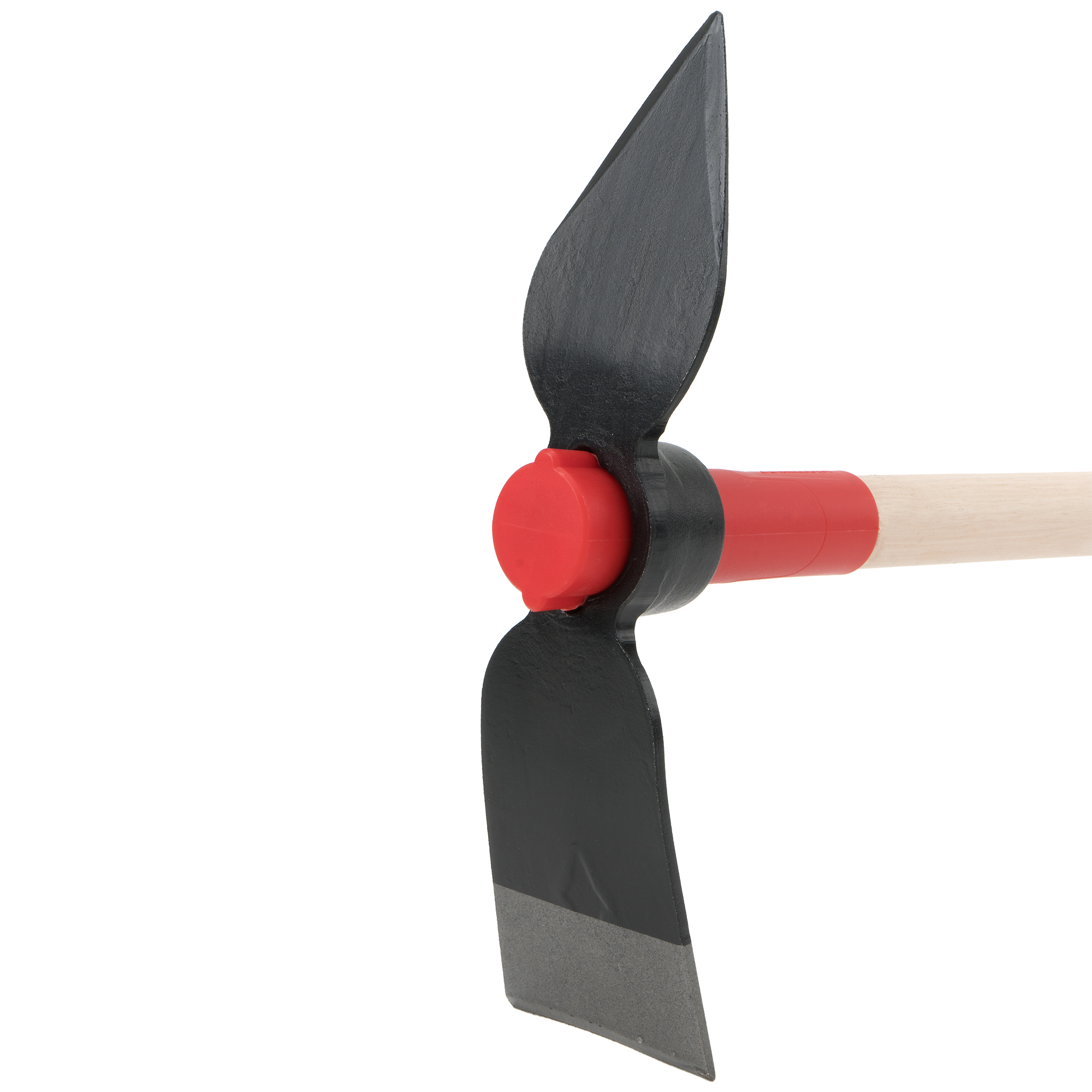 Azadilla forjada con sistema antigiro, cabeza de doble uso, azada pico y horquilla con mango de madera certificada / HOE230AW