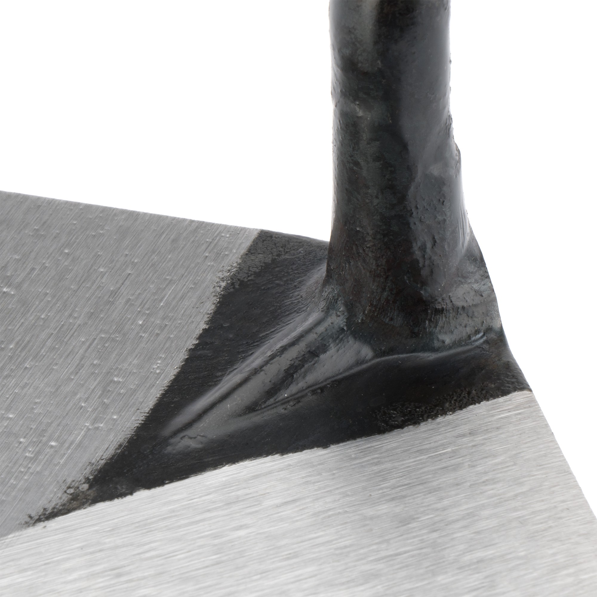 Paleta Pro madrileña con mango de madera y taco para trabajos de albañilería y alicatado / TRF42PB