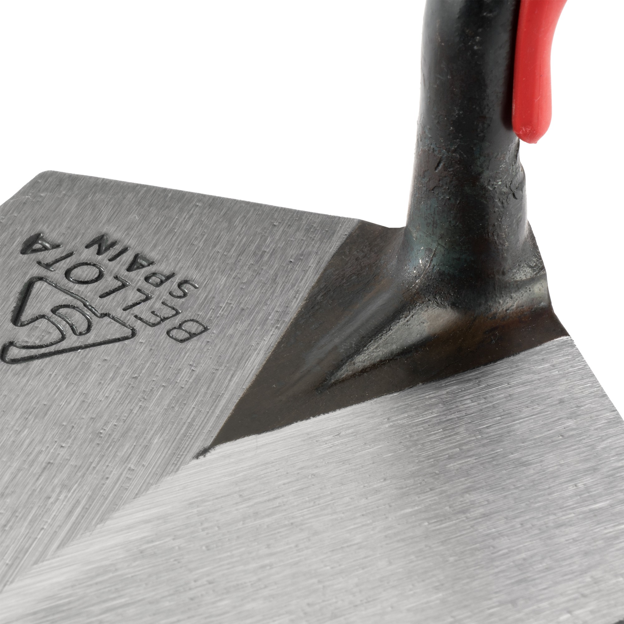 Paleta Pro madrileña con mango bimaterial para trabajos de albañilería / TRF42BM