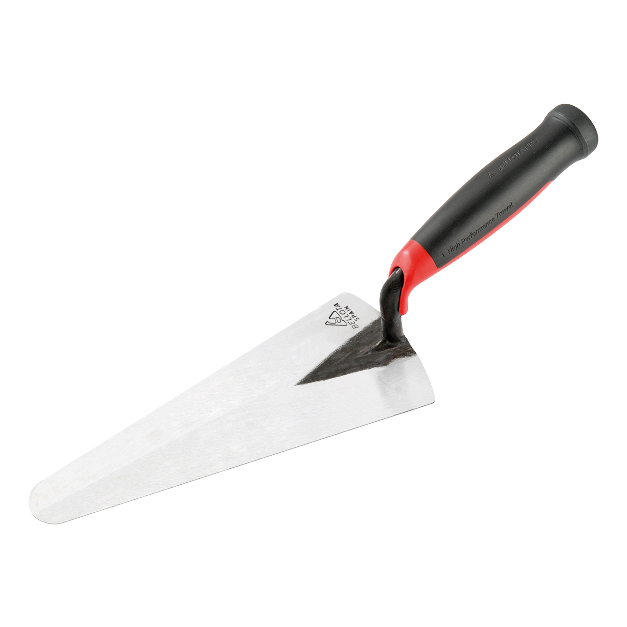 Paleta Pro grecia con mango bimaterial para trabajos de albañilería / TRF57BM