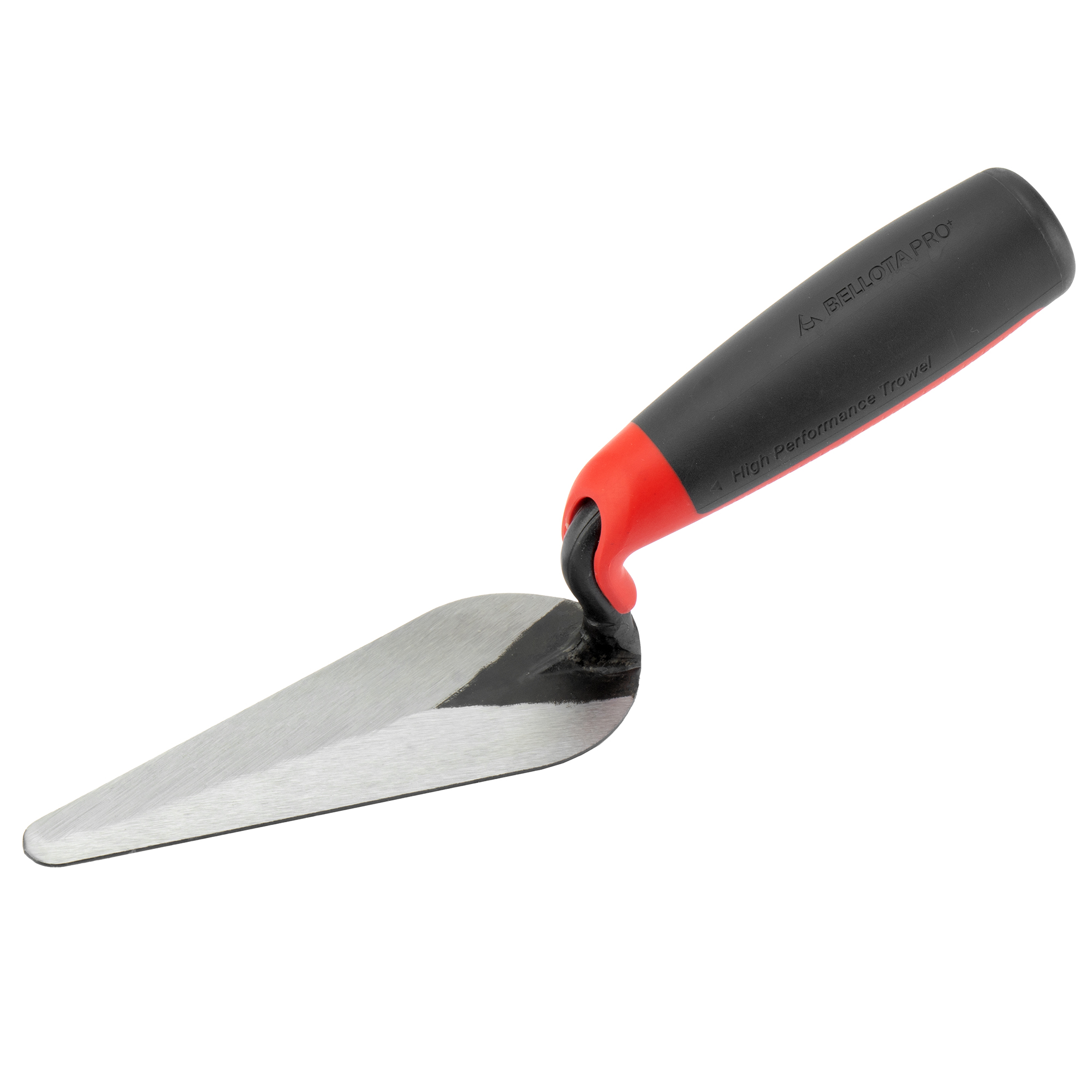 Paleta Pro lengua de gato con mango bimaterial para trabajos acabado y de albañilería / TRF04BM