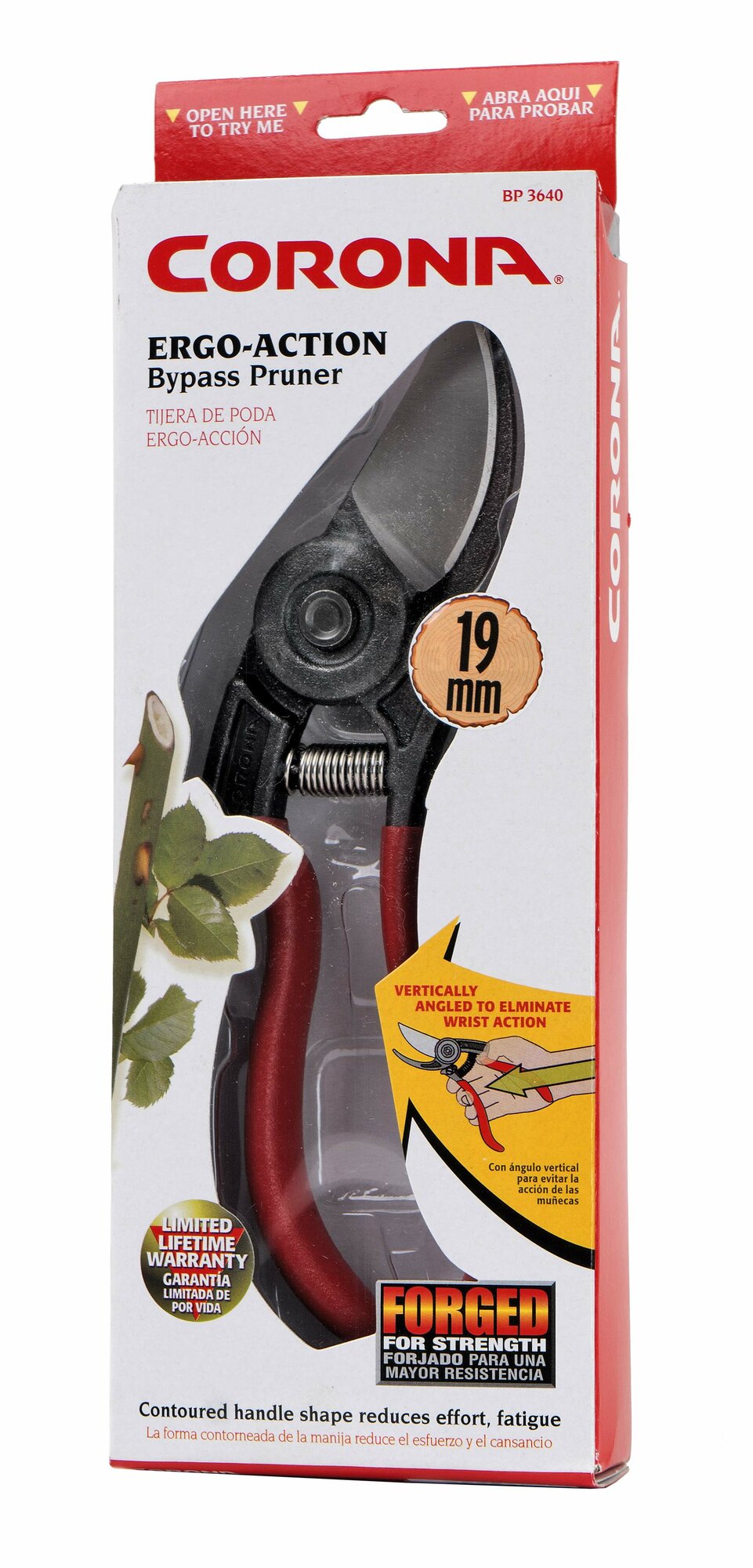 Tijera una mano- ErgoACTION- 20mm / BP3640