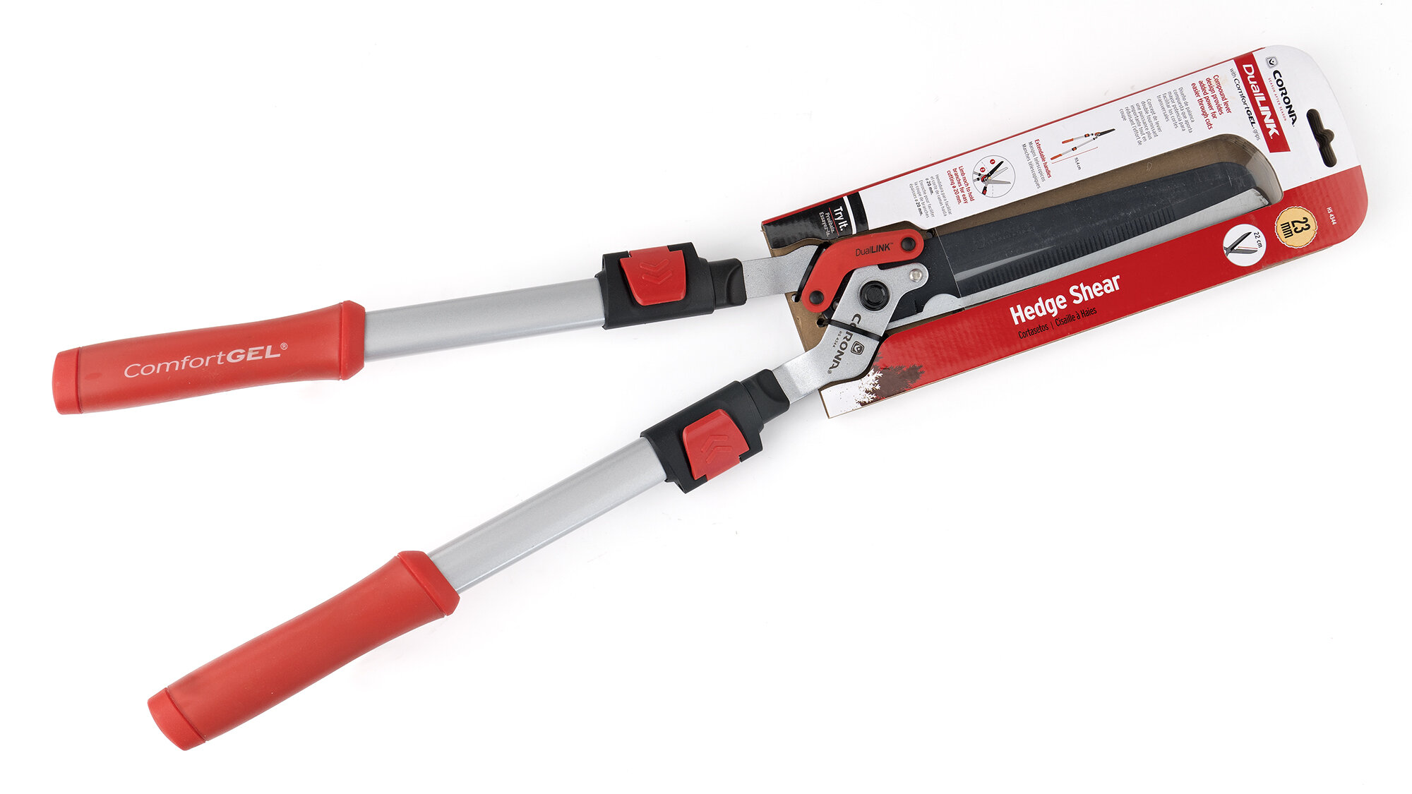 Corta setos extensible (42-62,5cm) ComfortGEL+™ 25cm / HS4344