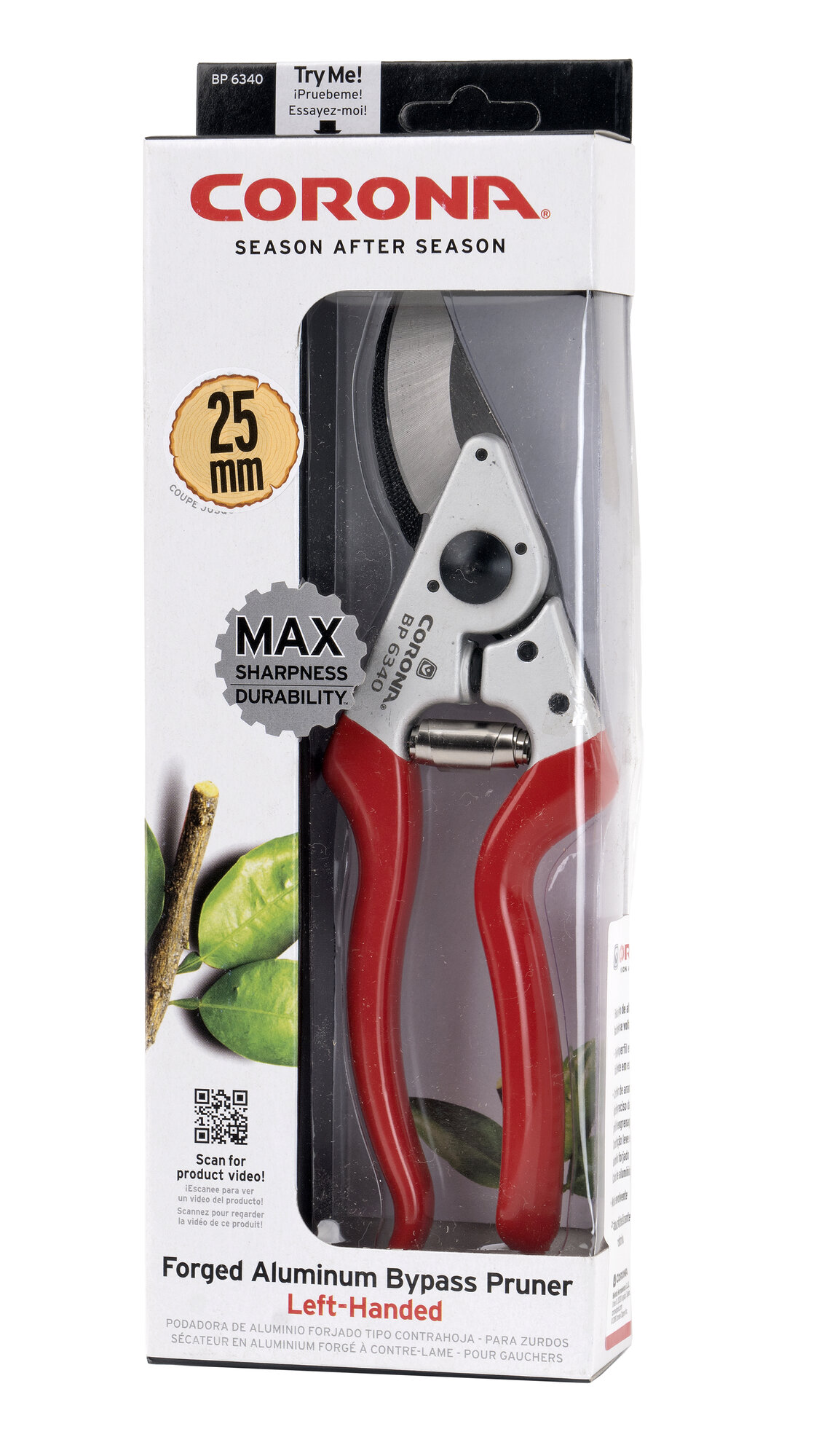 Tijera de aluminio para zurdos / BP6340