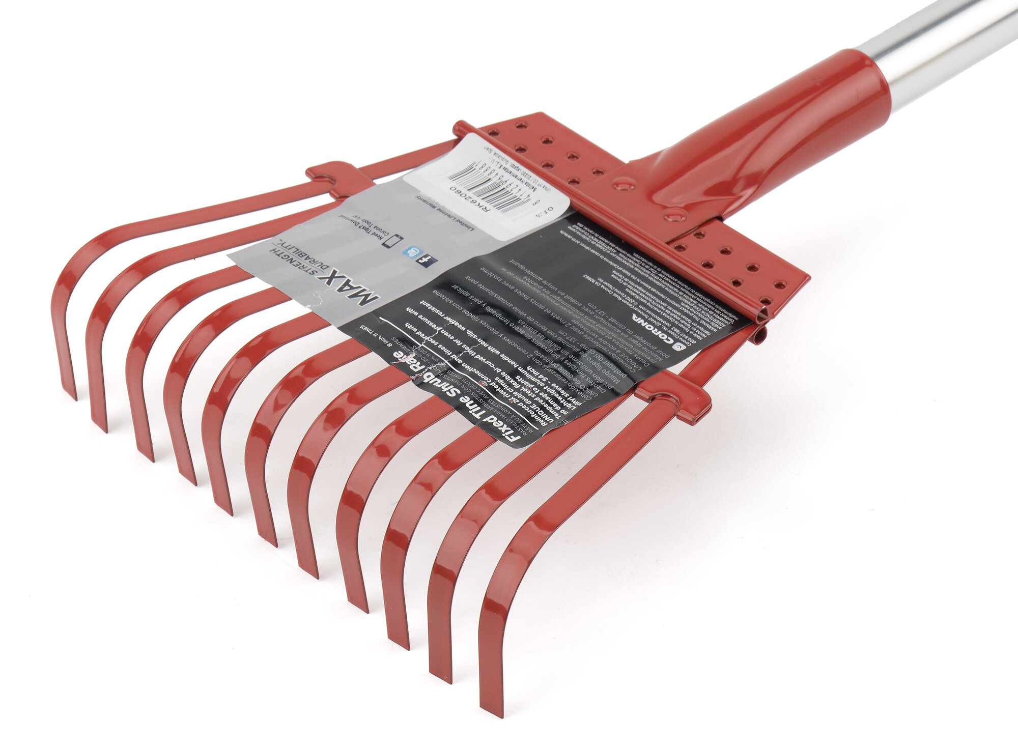 Escoba de rocalla metálica- 11 púas / RK62060