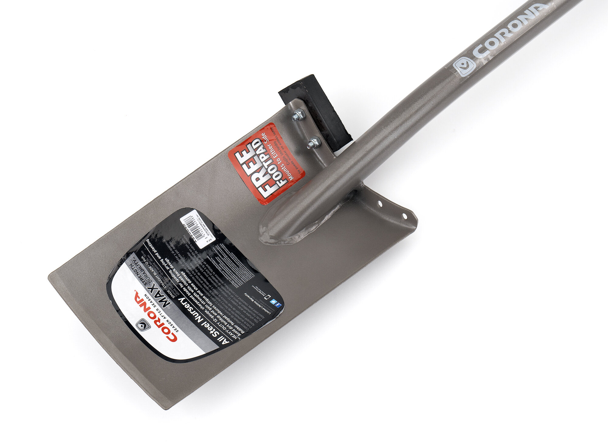 Pala de acero- hoja recta- 30,50cm / AS90030