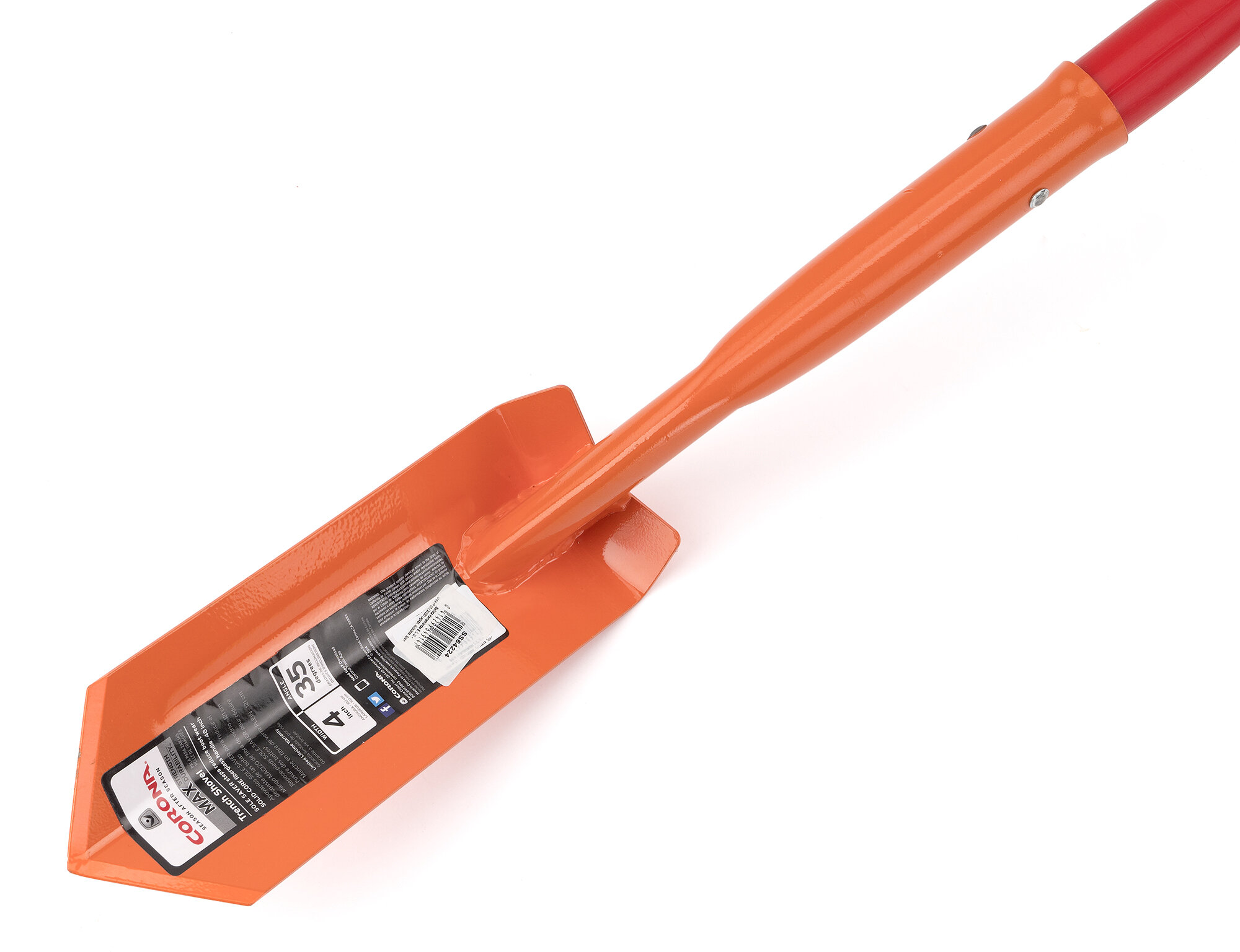 Pala para zanjas- 10cm-Mango FDV sólido / SS64224