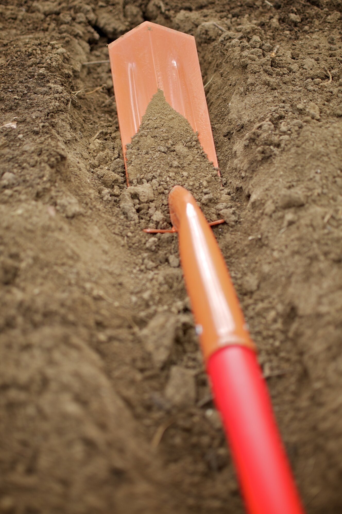 Pala para zanjas- 10cm-Mango FDV sólido / SS64224