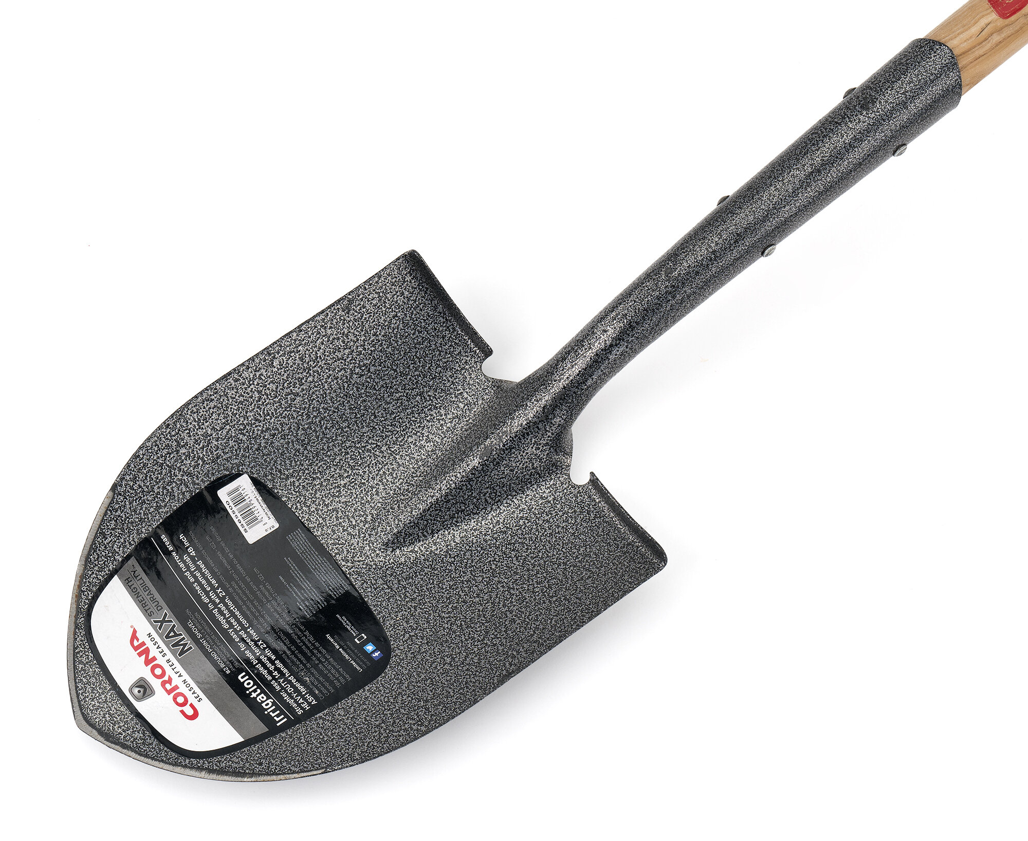 Pala de Riego- Punta redonda- Mango madera / SS65500