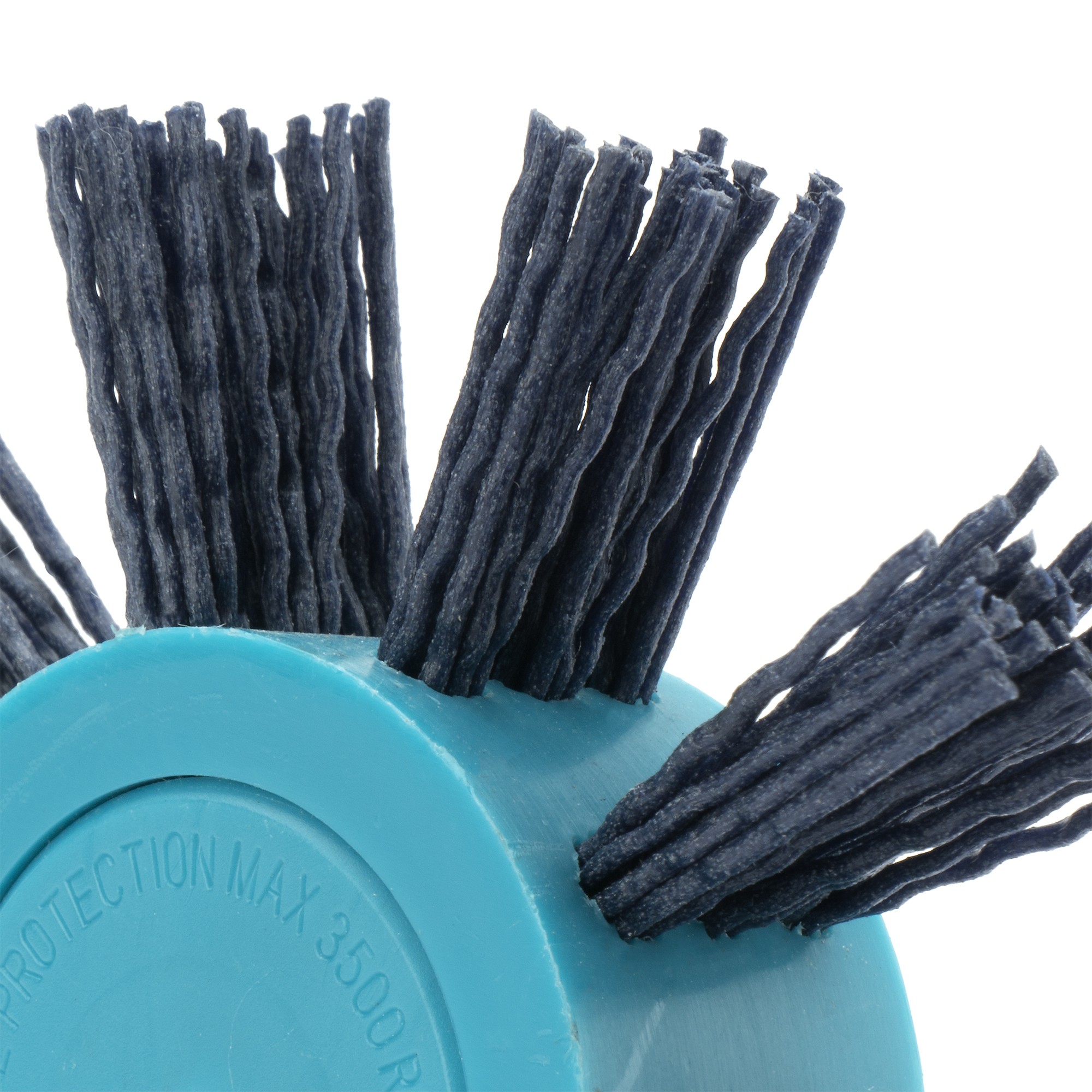 Cepillo abanico con perno, hilo de nylon grano fino SiC 180 / 50829F