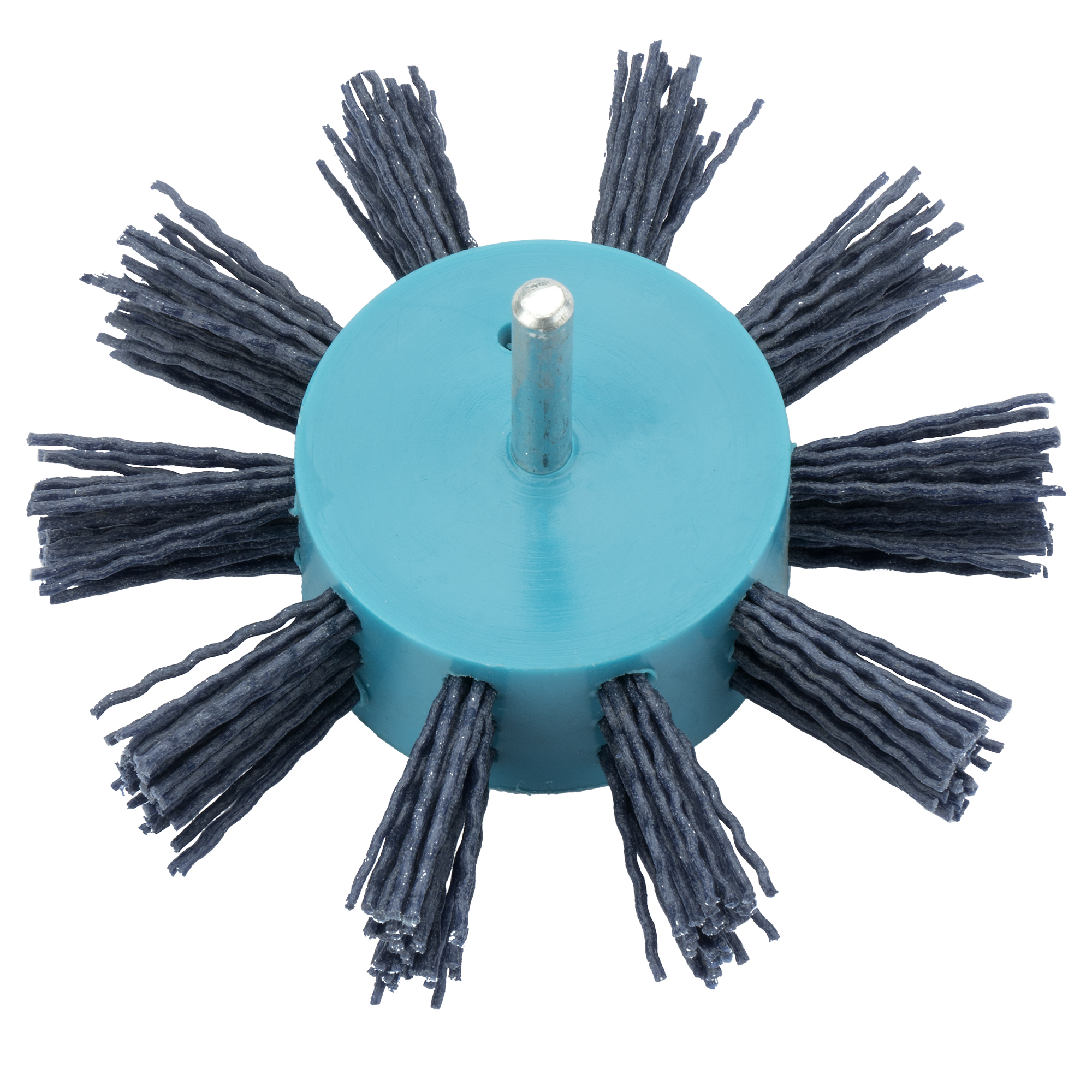 Cepillo abanico con perno, hilo de nylon grano fino SiC 180 / 50829F