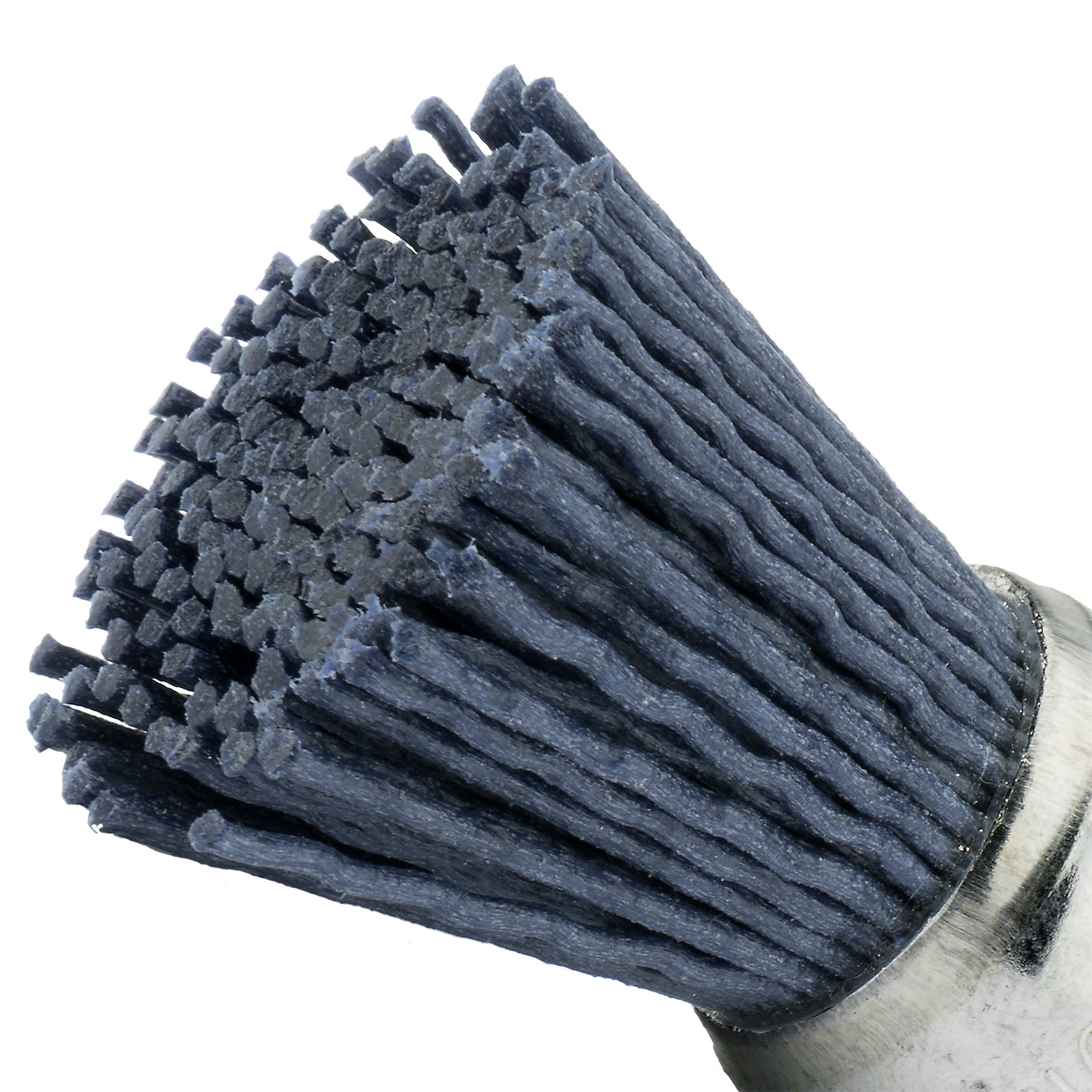 Cepillo brocha con perno, hilo de nylon grano fino SiC 180 / 50827F