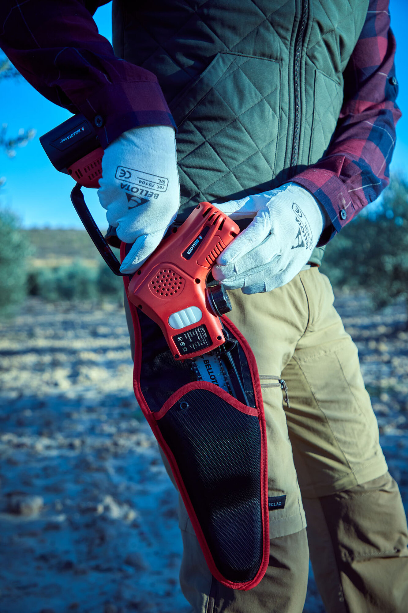 Funda para motosierra a batería / ECECS1P