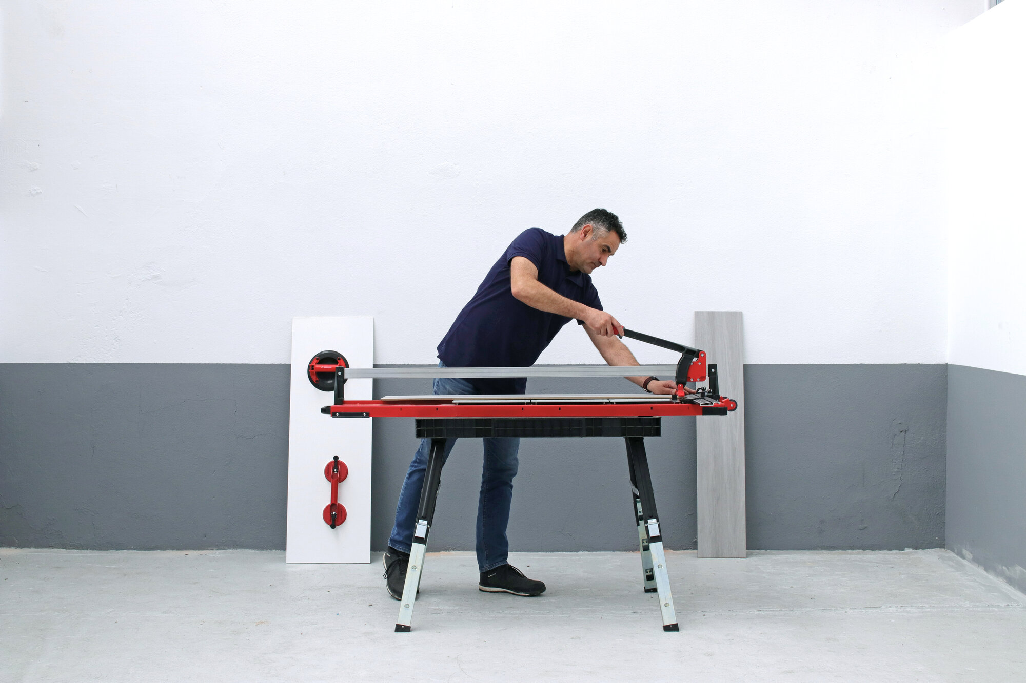 Cortadora de cerámica para gran formato (Slab) Lean320, para el alicatador profesional más exigente / LEAN