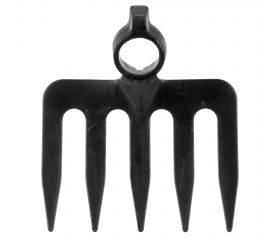 Rastrillo de 5 puntas, con sistema antigiro para remover y esparcir la tierra / PRK5753BP