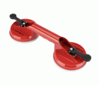 Ventosa doble con cuerpo de aluminio - 70 Kg / SUCA70SP
