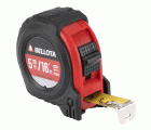 Flexómetro bimaterial en mm y pulgadas 5 m x 19 mm / 500145IMP