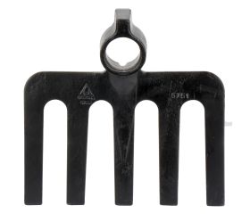 Rastrillo de 5 puntas planas, con sistema antigiro / PRK5751P