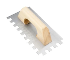 Peine diente castillo con mango de madera 15 mm / 587315