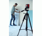 Trípode regulable de 1,5 m con nivel para niveles láser / NIVTRIPOD15
