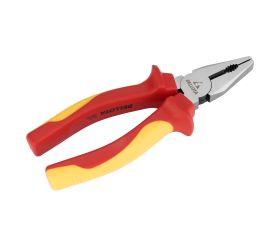 Alicate universal aislado 160 mm para trabajos eléctricos de sujeción con tensión hasta 1.000V / 26102160VDE