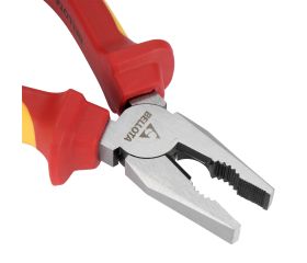 Alicate universal aislado 160 mm para trabajos eléctricos de sujeción con tensión hasta 1.000V / 26102160VDE