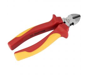 Alicate cortante diagonal aislado de 160 mm para trabajos eléctricos de corte con tensión hasta 1.000 V / 26110160VDE