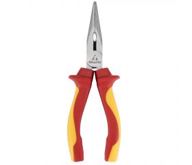 Alicate manipulación aislado con bocas semiredondas rectas de 160 mm para trabajos eléctricos de sujeción con tensión hasta 1.000V / 26120160VDE