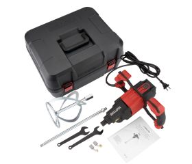 Máquina mezcladora 1800 W 220 v con maleta plástica enchufe tipo C-F / M18CASE