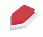 Remolinador  punta de polietileno reticulado 230x120 mm / 5881PE