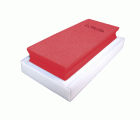 Remolinador rectangular de polietileno reticulado 230x120 mm / 5883PE