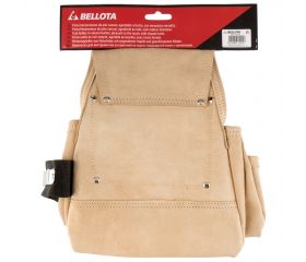 Bolsa porta-herramientas de piel con 4 bolsillos / PC4BOL