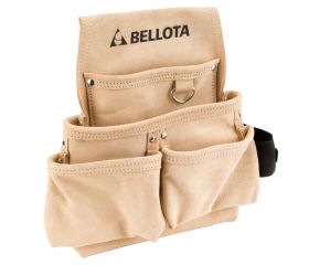Bolsa porta-herramientas de piel con 4 bolsillos / PC4BOL