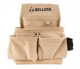 Bolsa porta-herramientas de piel con 4 bolsillos / PC4BOL