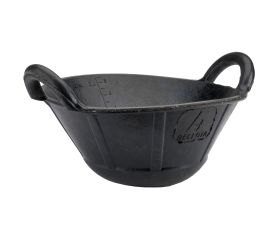 Cubo de caucho spart 9 litros negro  / BKCSPART9BP