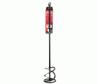 Varilla mezcladora K6, diámtro 100 mm con acople hexagonal de 10 mm para morteros /  MK6100HEX10
