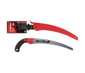Serrucho León con hoja curva de 13" y mango de bimaterial curvo. Incluye funda / 450BIMC13