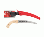 Serrucho Guepardo con hoja curva de 11" y mango de madera recto. Incluye funda / 454MR11