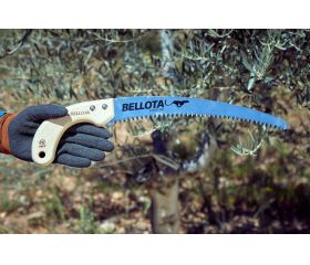 Serrucho Guepardo con hoja curva de 13" y mango de maderacurvo. Incluye funda / 454MC13