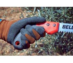 Serrucho Guepardo con hoja recta de 9" y mango bimaterial recto. Incluye funda / 45RBIMR9