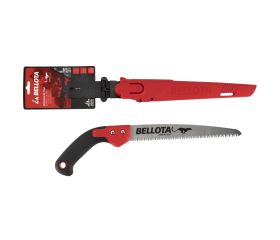 Serrucho Guepardo con hoja recta de 9" y mango bimaterial recto. Incluye funda / 45RBIMR9