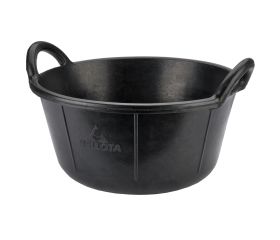 Carbonera de caucho 18 litros negra / BKCCARB18BP