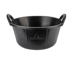 Carbonera de caucho 18 litros negra / BKCCARB18BP