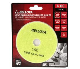 Disco flexible diamantado para pulido - grano 100 / DFDIAM100
