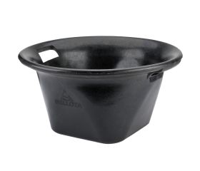 Cubo norteño de caucho 13 litros negro /  BKCNOR13BP