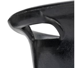 Cubo norteño de caucho 13 litros negro /  BKCNOR13BP