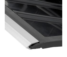 Pala de nieve ancha con borde metálico Mango de aluminio / PN1000