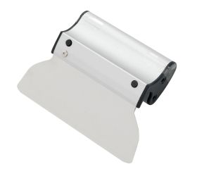 Espátula de alisar en acero inoxidable de 0,3 mm para enlucir trabajos en placa de 200 mm / 5906200