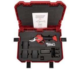 Tijera de poda eléctrica sin cable, POWER CUT con batería de Litio Ion y apertura máxima de 38mm